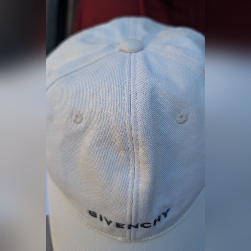 Givenchy Ivory Curved Cap - Picture 11 of 16